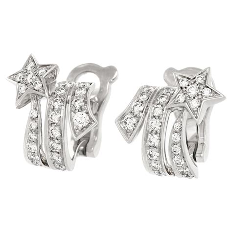 chanel etoile filante earrings